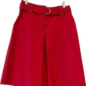 Beliza Cute Red Skirt